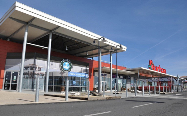 Auchan réalisation dune construction bordeaux